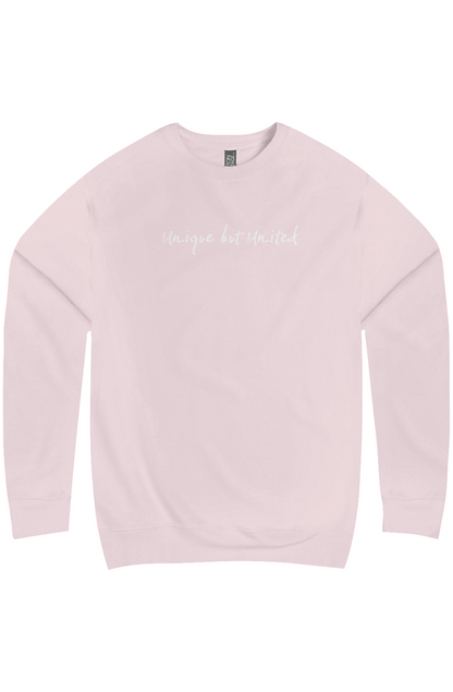 Unique But United Embroidered Premium Crew Neck