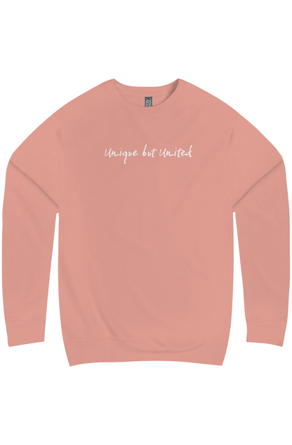 Unique But United Embroidered Premium Crew Neck