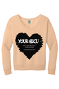 Name Your HBCU Beach Wash V-Neck Sweatshirt