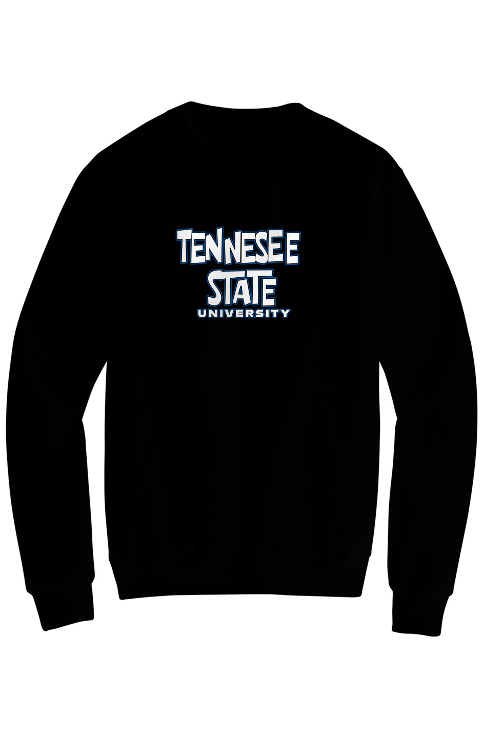 TSU LOVE Fleece Crewneck with Kangaroo Pocket