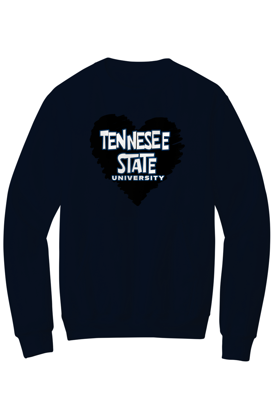 TSU LOVE Fleece Crewneck with Kangaroo Pocket
