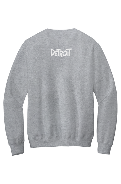 What Up Doe Fleece Crewneck Pocket Sweatshirt