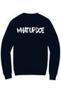 What Up Doe Fleece Crewneck Pocket Sweatshirt