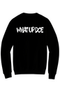 What Up Doe Fleece Crewneck Pocket Sweatshirt