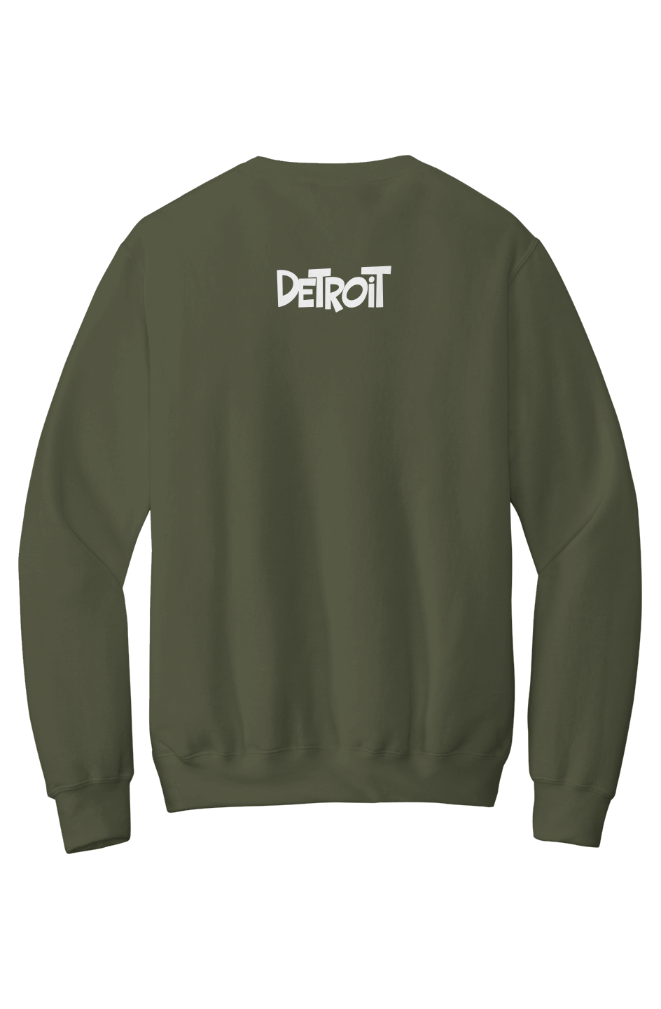 What Up Doe Fleece Crewneck Pocket Sweatshirt