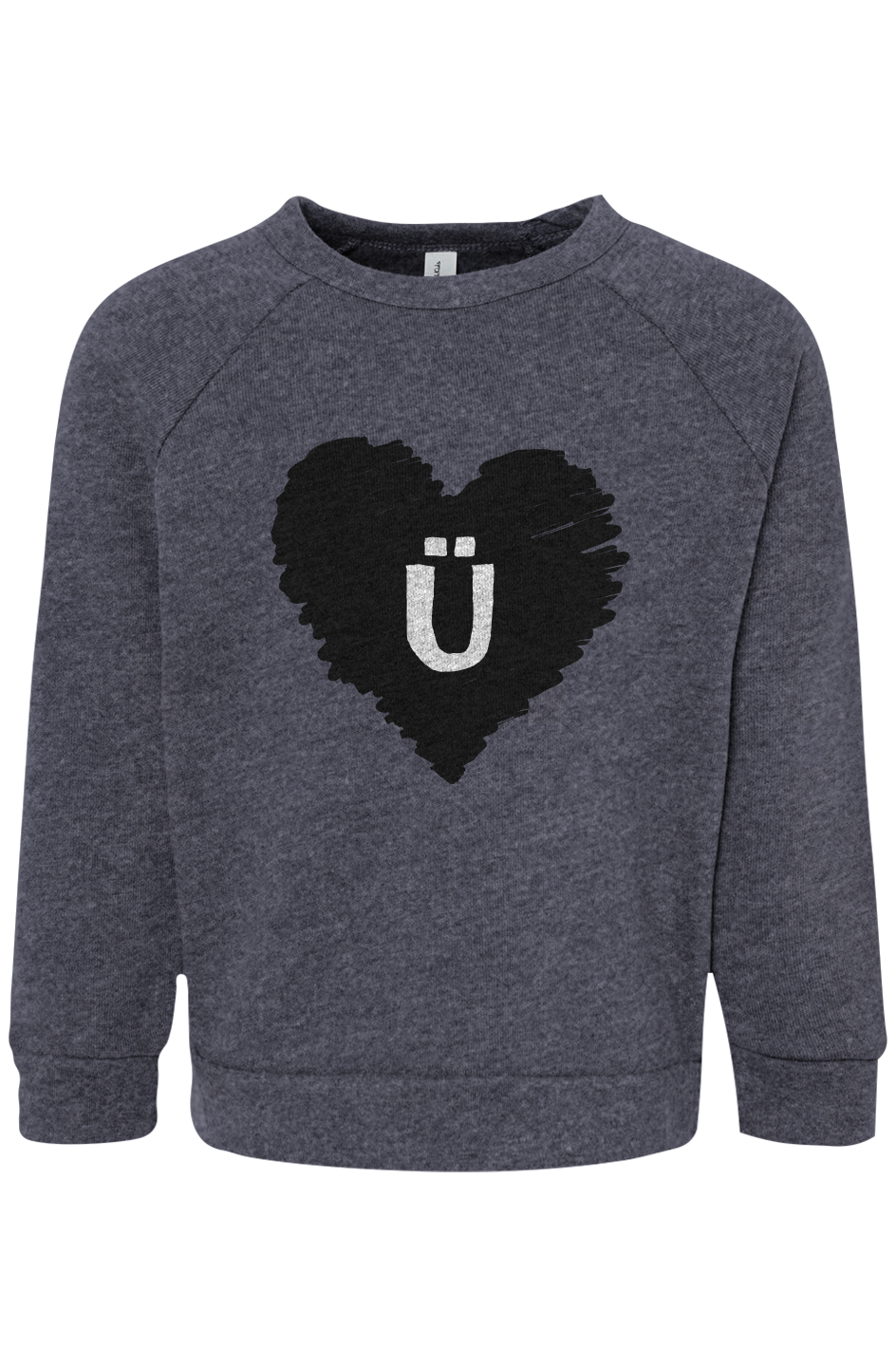 U-BU Logo Toddler Raglan Sweatshirt