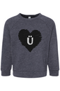 U-BU Logo Toddler Raglan Sweatshirt
