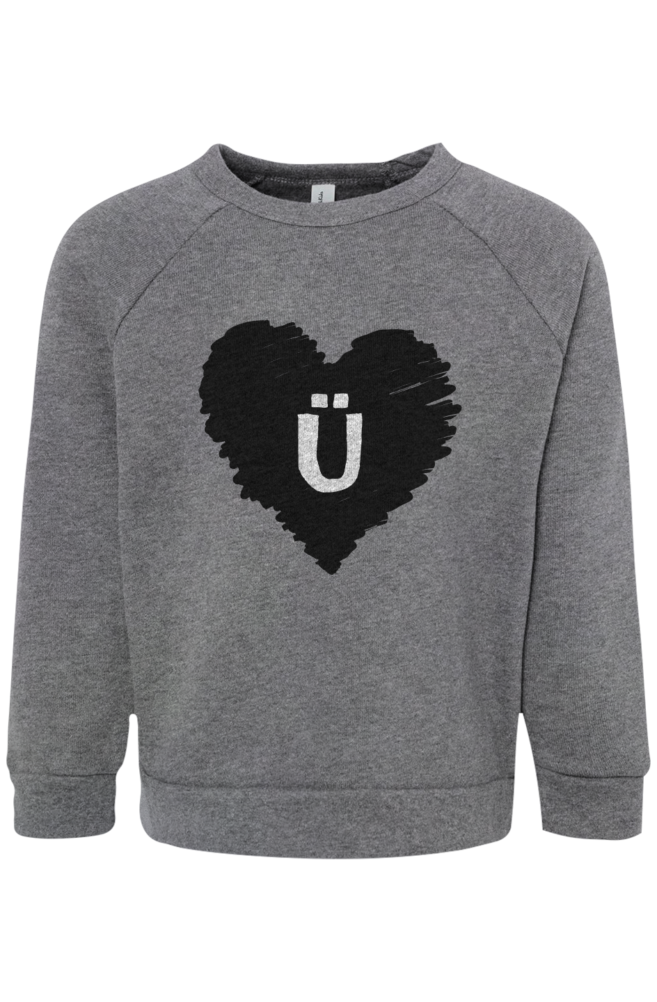 U-BU Logo Toddler Raglan Sweatshirt