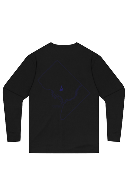 Melanated Mecca Glow Up Heavyweight Long Sleeve Tee