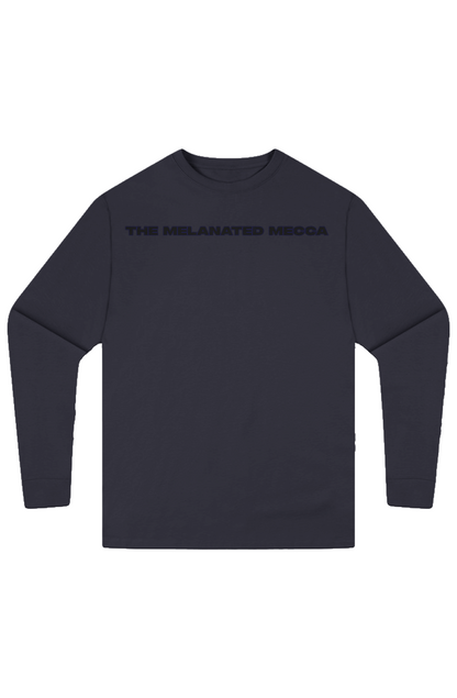Melanated Mecca Glow Up Heavyweight Long Sleeve Tee
