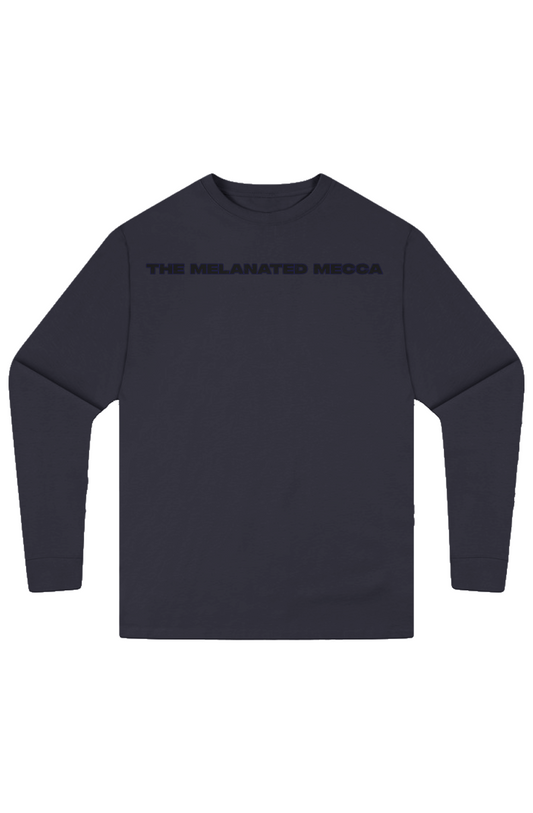 Melanated Mecca Glow Up Heavyweight Long Sleeve Tee