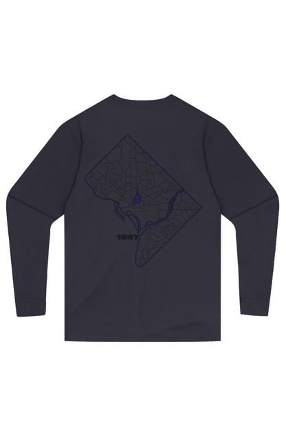 Melanated Mecca Glow Up Heavyweight Long Sleeve Tee
