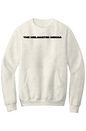 Melanated Mecca DC Glow Up Fleece Crewneck Pocket Sweatshirt