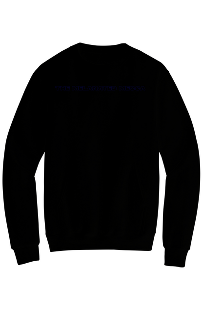 Melanated Mecca DC Glow Up Fleece Crewneck Pocket Sweatshirt