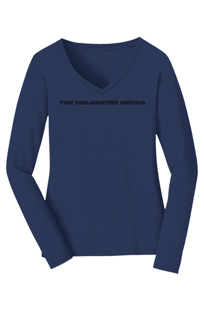 Melanated Mecca DC Glow Up 1867 V-Neck Tee