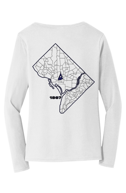 Melanated Mecca DC Glow Up 1867 V-Neck Tee