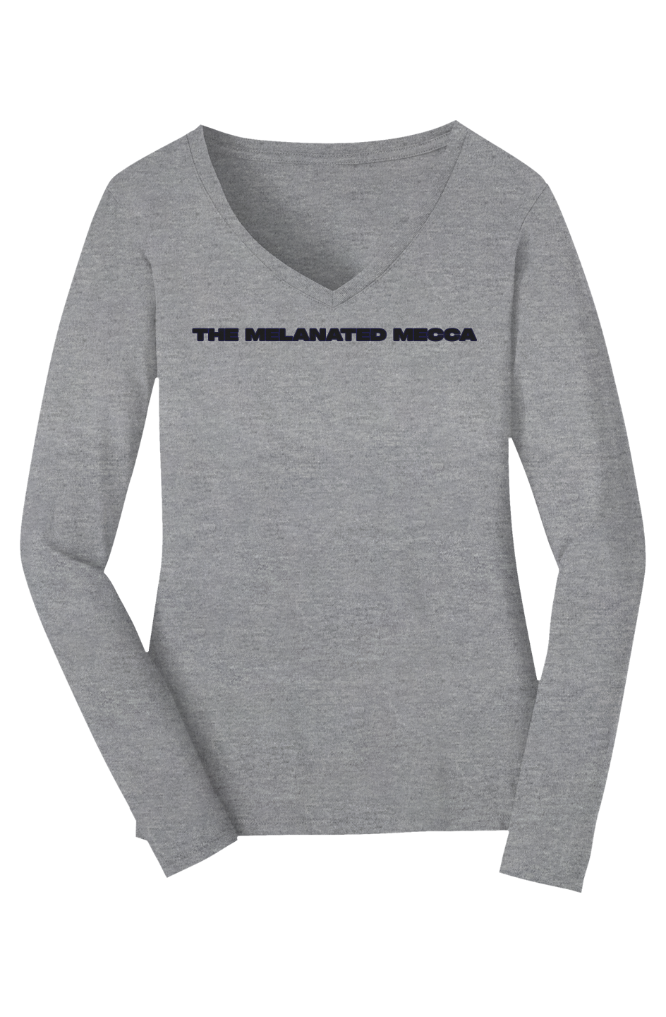 Melanated Mecca DC Glow Up 1867 V-Neck Tee
