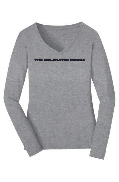 Melanated Mecca DC Glow Up 1867 V-Neck Tee