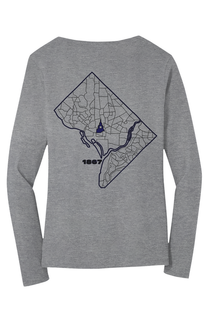 Melanated Mecca DC Glow Up 1867 V-Neck Tee