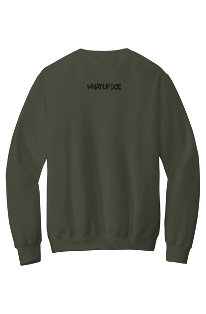 Detroit Fleece Crewneck Pocket Sweatshirt