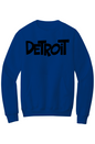 Detroit Fleece Crewneck Pocket Sweatshirt