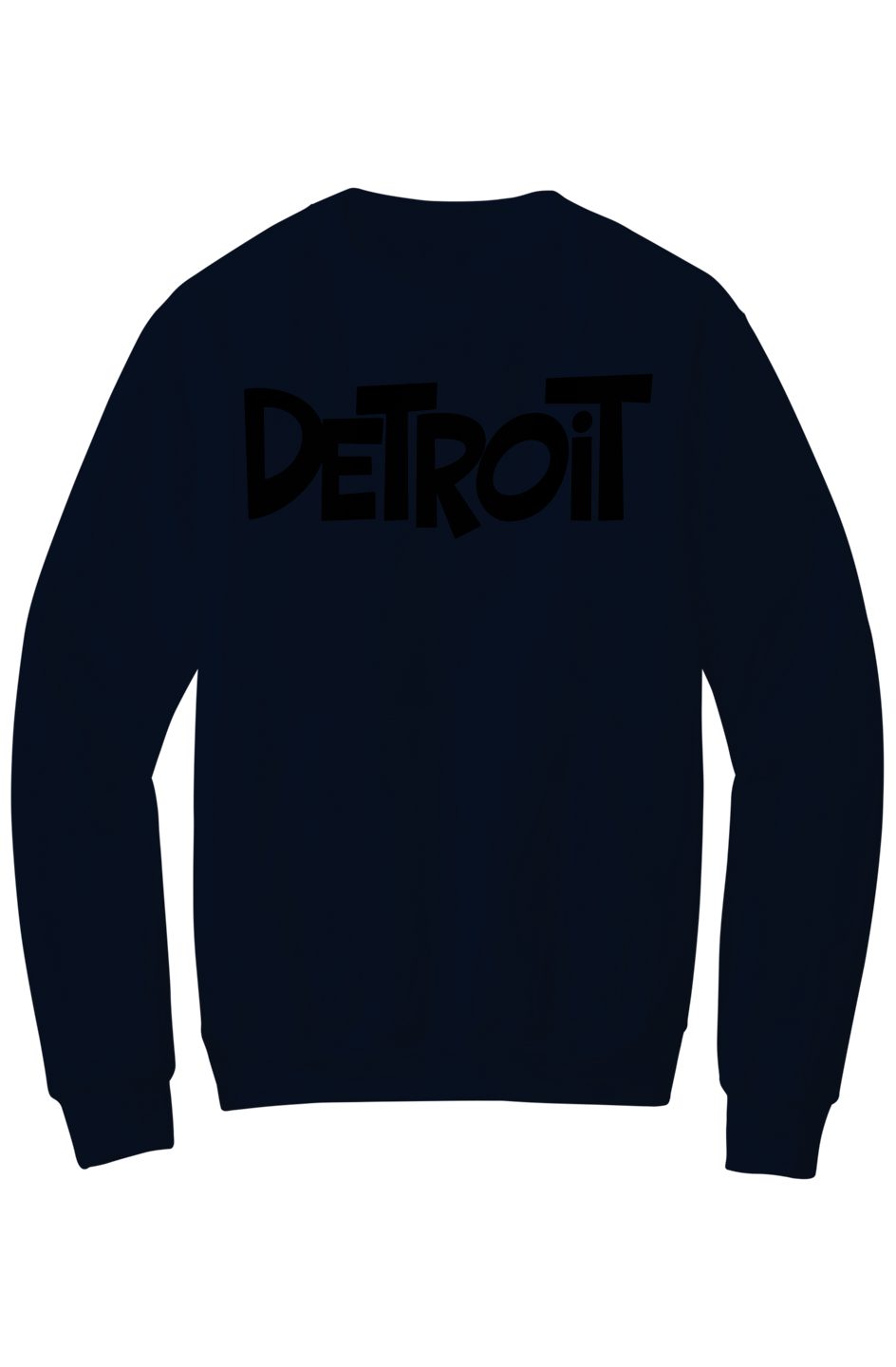 Detroit Fleece Crewneck Pocket Sweatshirt