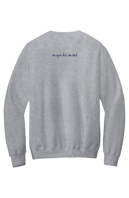 U KNOW Fleece Crewneck with Kangaroo Pocket