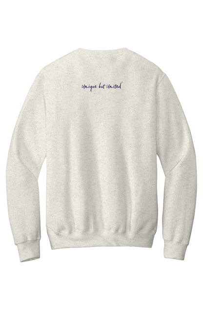 U KNOW Fleece Crewneck with Kangaroo Pocket