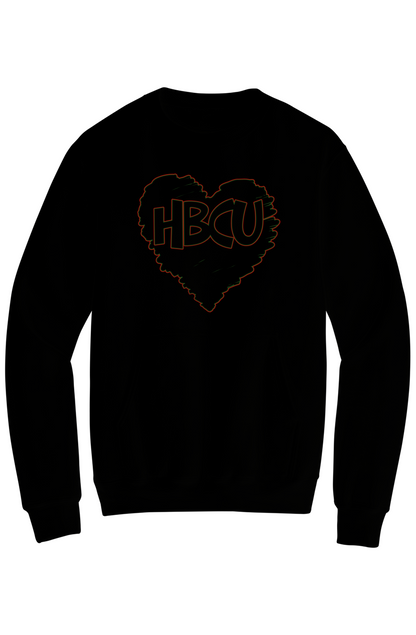 HBCU LOVE Fleece Crewneck with Kangaroo Pocket