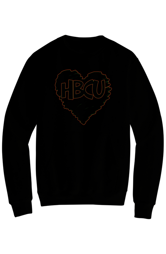 HBCU LOVE Fleece Crewneck with Kangaroo Pocket