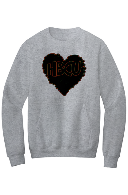 HBCU LOVE Fleece Crewneck with Kangaroo Pocket