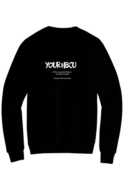 Name Your HBCU LOVE Fleece Crewneck with Kangaroo Pocket