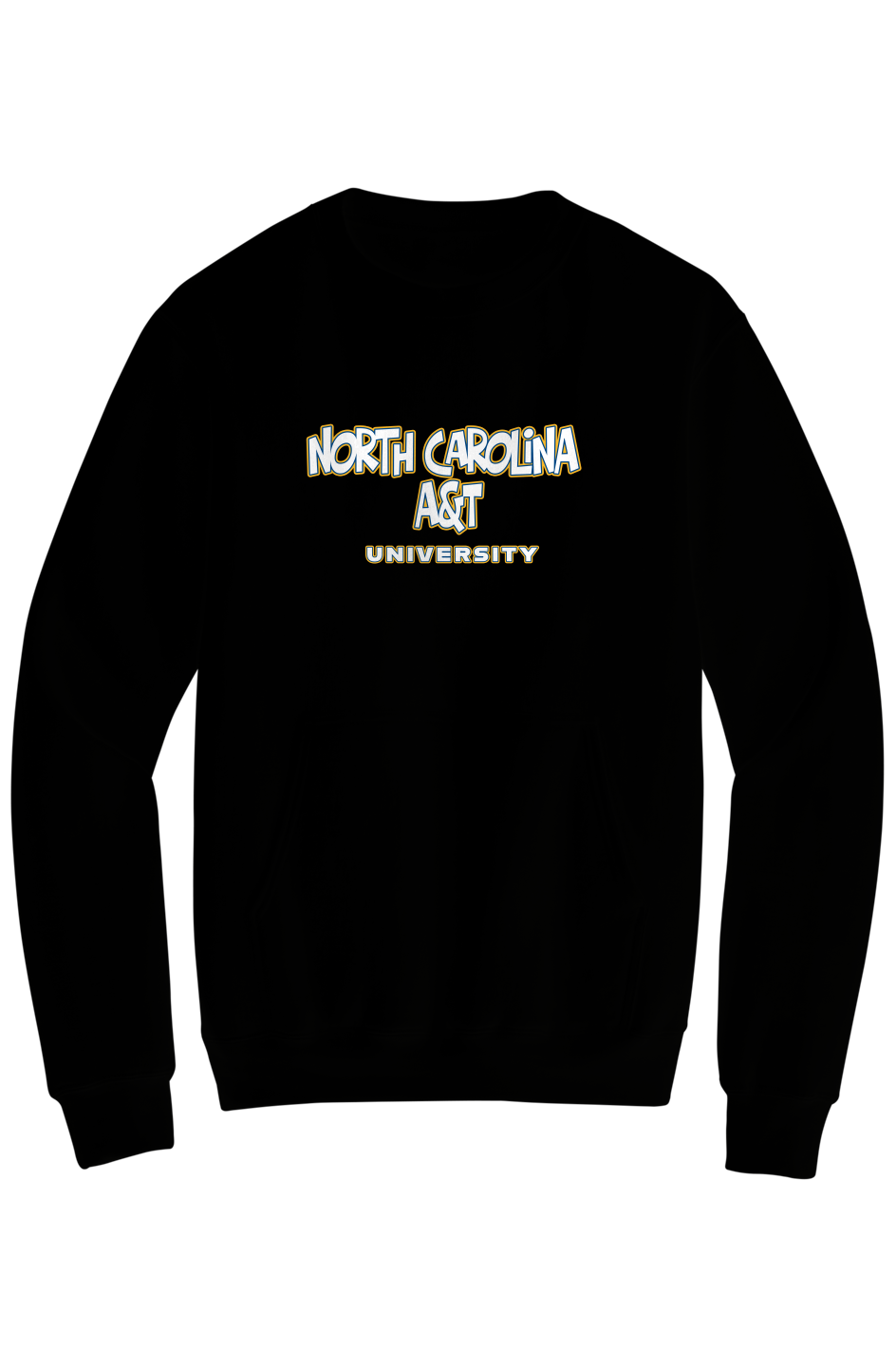 NCAT LOVE Fleece Crewneck with Kangaroo Pocket