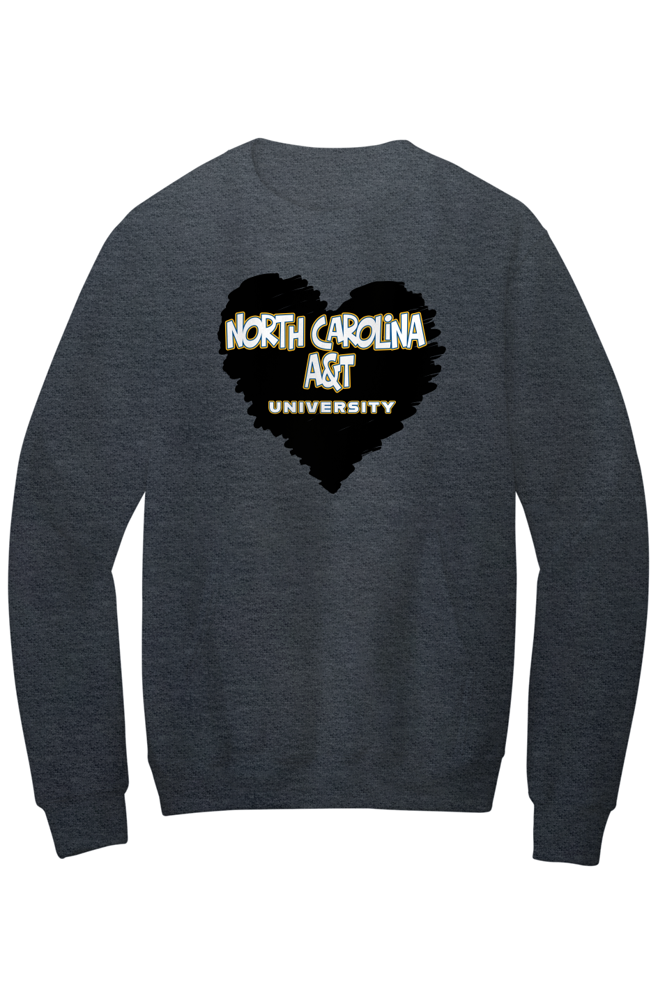 NCAT LOVE Fleece Crewneck with Kangaroo Pocket