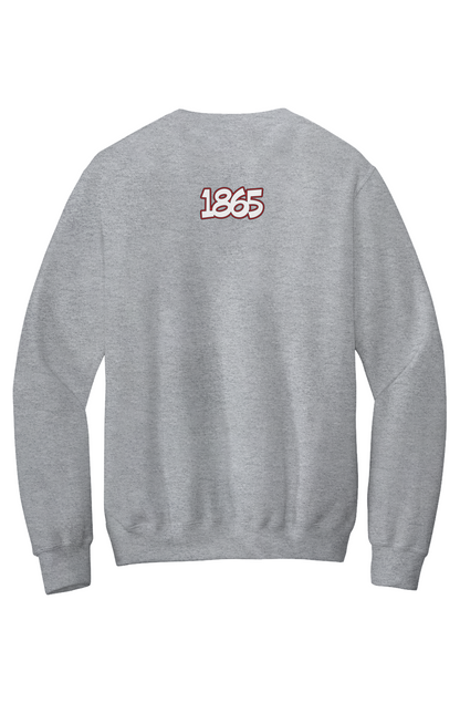 Clark Atlanta LOVE Fleece Crewneck with Kangaroo Pocket