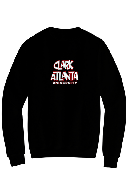 Clark Atlanta LOVE Fleece Crewneck with Kangaroo Pocket