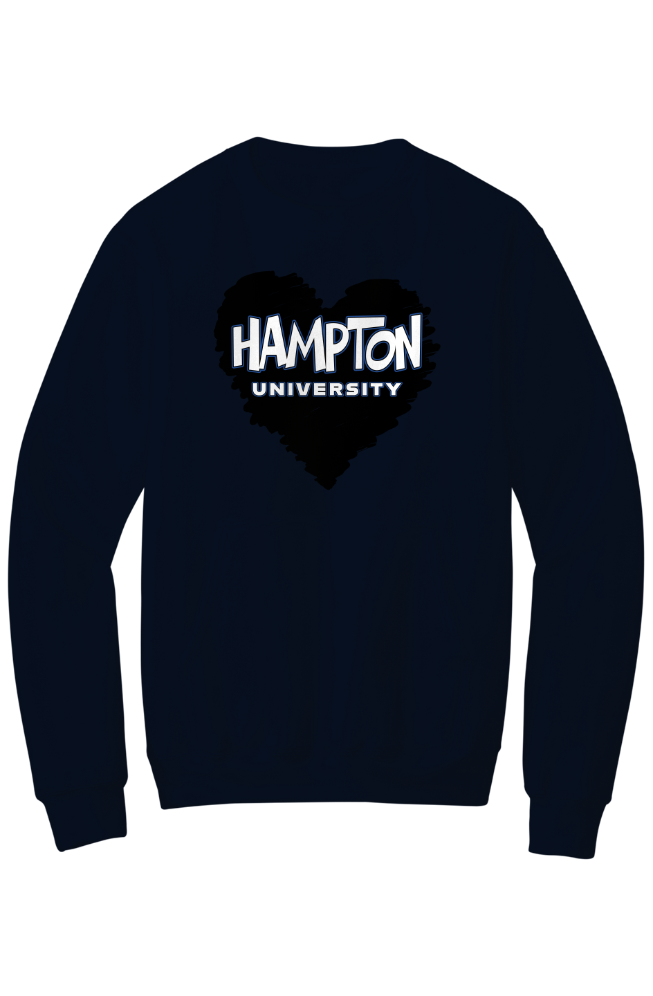 Hampton LOVE Fleece Crewneck with Kangaroo Pocket
