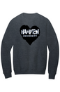 Hampton LOVE Core Fleece Crewneck with Kangaroo Po