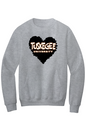 Tuskegee LOVE Fleece Crewneck with Kangaroo Pocket