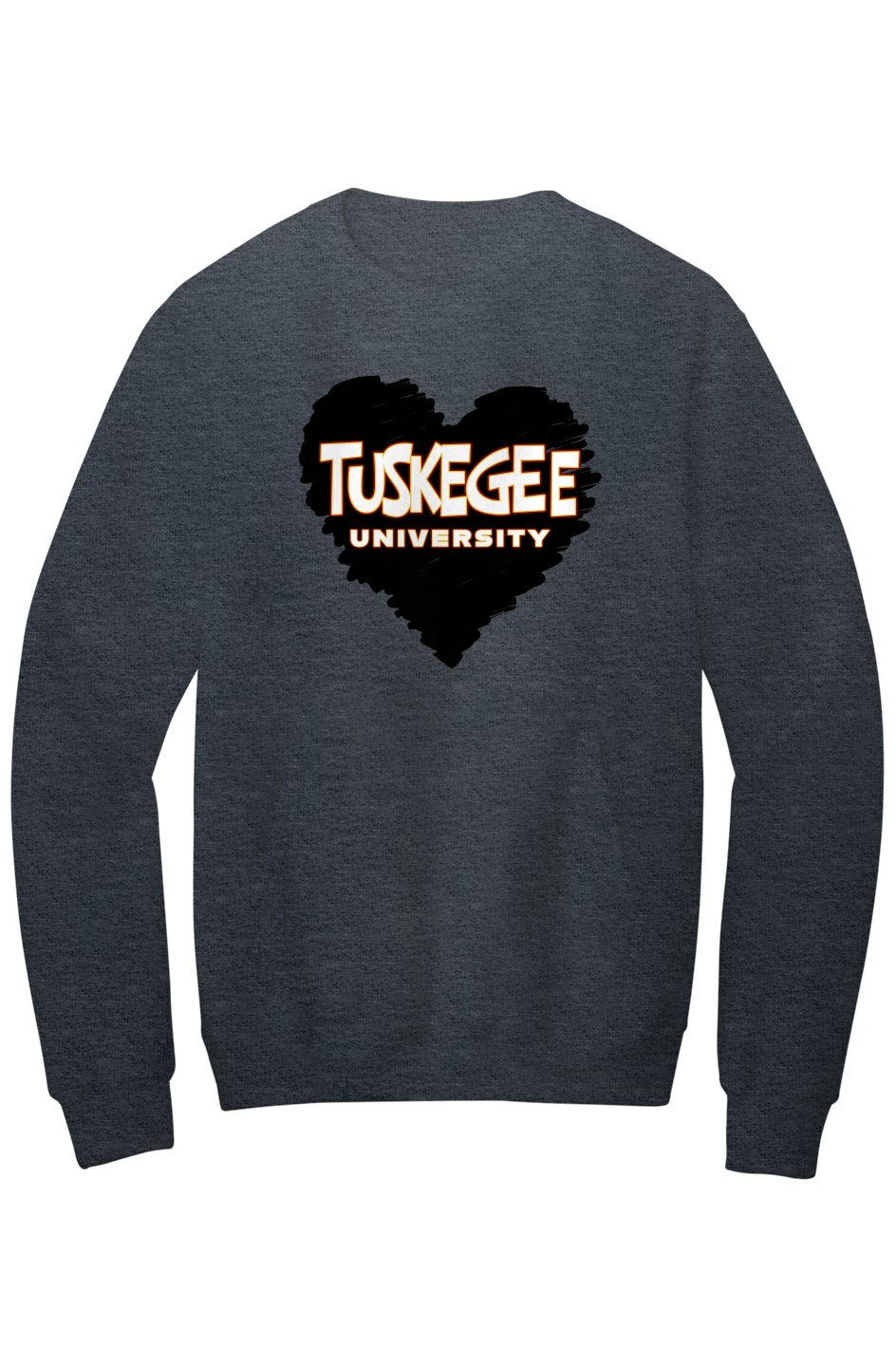 Tuskegee LOVE Fleece Crewneck with Kangaroo Pocket