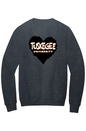 Tuskegee LOVE Fleece Crewneck with Kangaroo Pocket