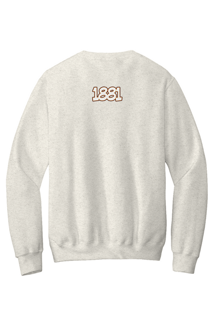 Tuskegee LOVE Fleece Crewneck with Kangaroo Pocket