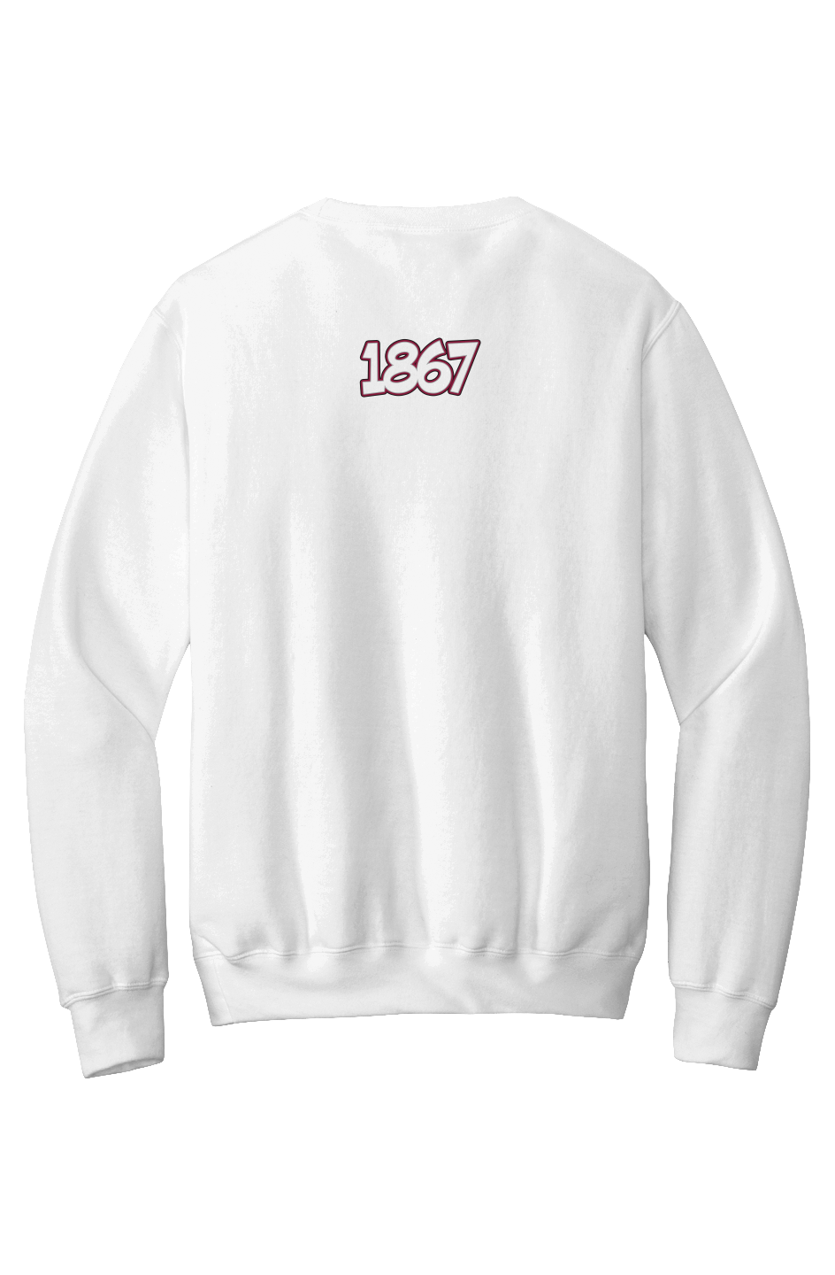 Morehouse LOVE Fleece Crewneck with Kangaroo Pocket