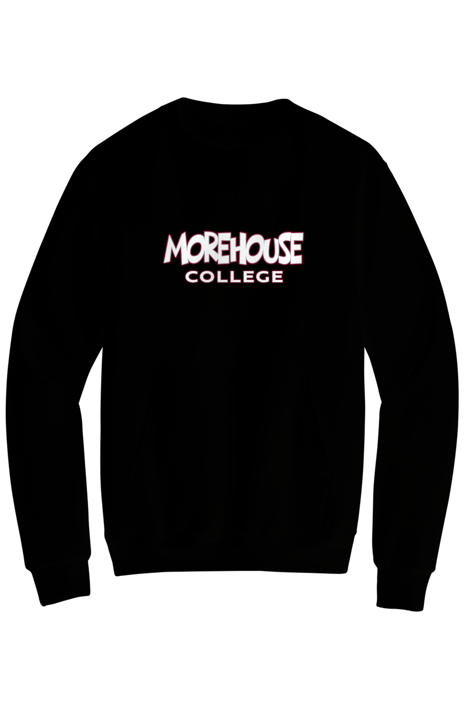Morehouse LOVE Fleece Crewneck with Kangaroo Pocket