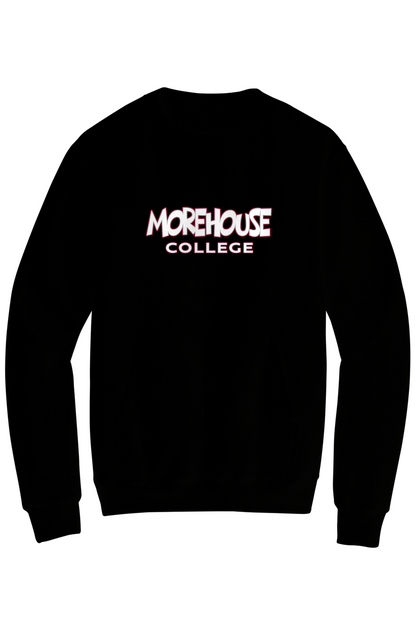 Morehouse LOVE Fleece Crewneck with Kangaroo Pocket