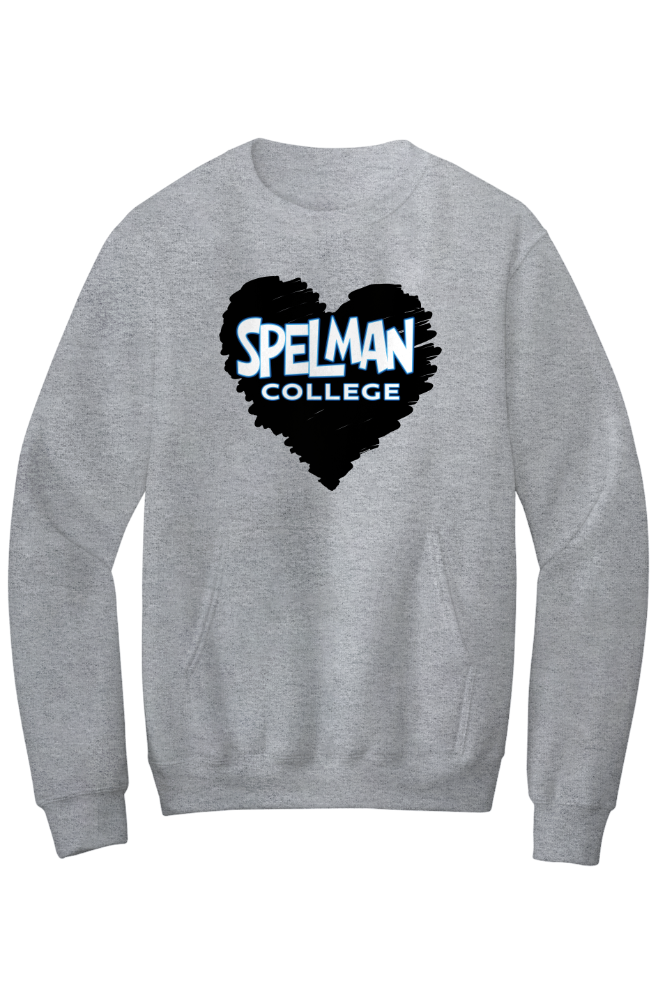 Spelman LOVE Fleece Crewneck with Kangaroo Pocket