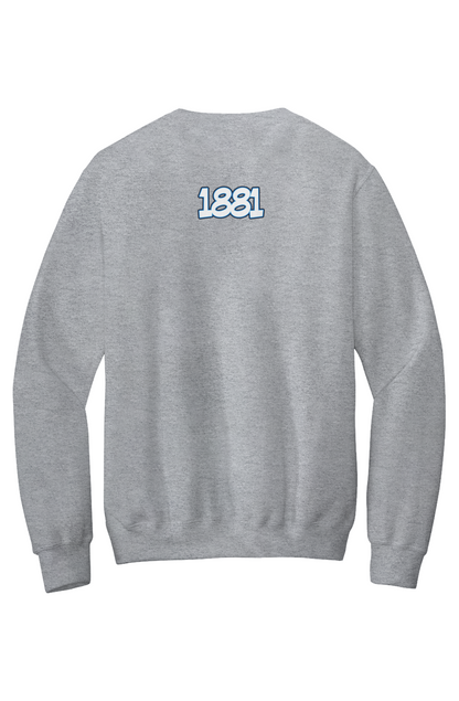 Spelman LOVE Fleece Crewneck with Kangaroo Pocket