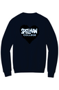 Spelman LOVE Fleece Crewneck with Kangaroo Pocket