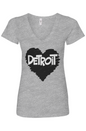 Detroit Love Women's V-Neck
