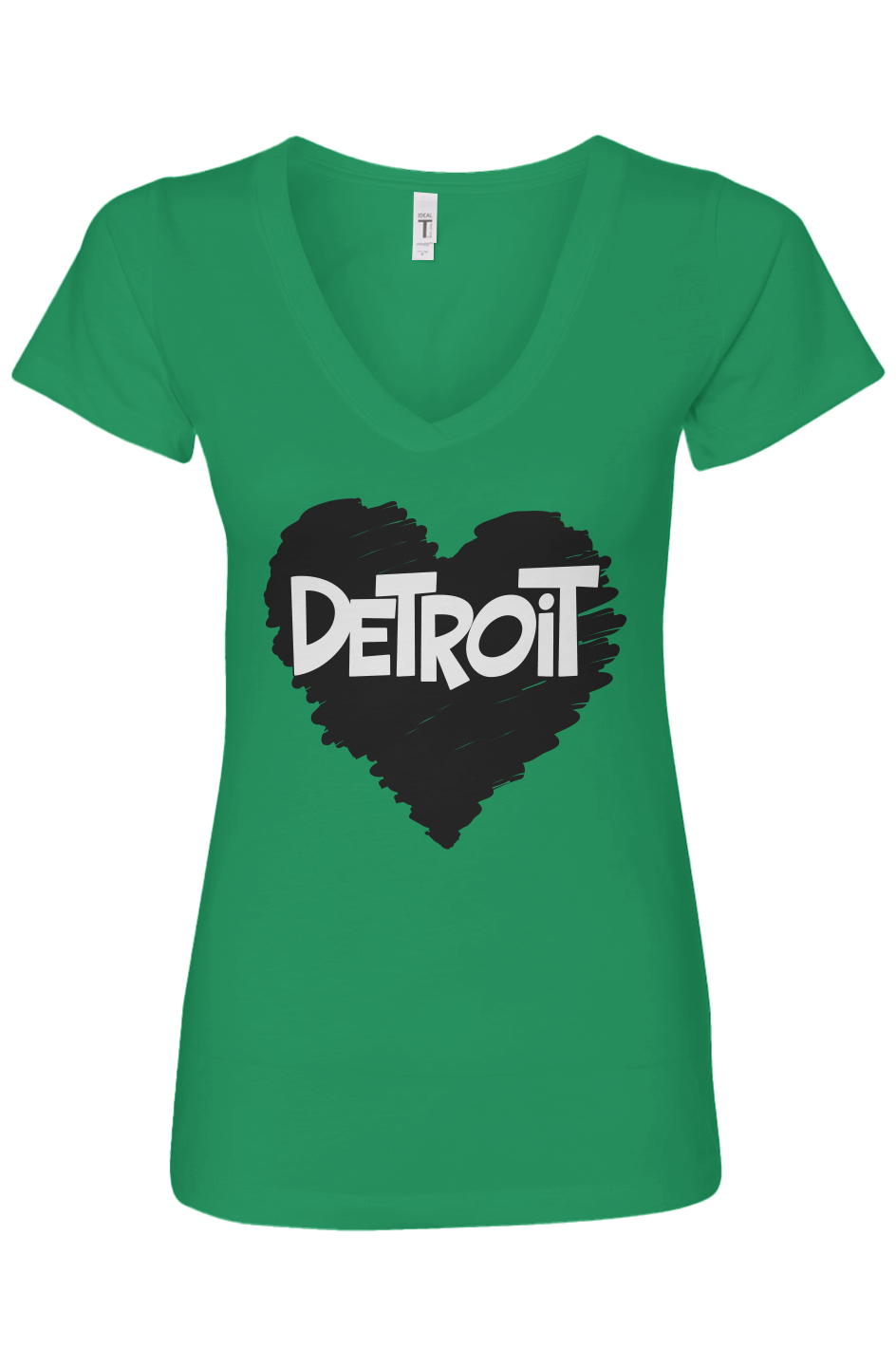 Detroit Love Women's V-Neck